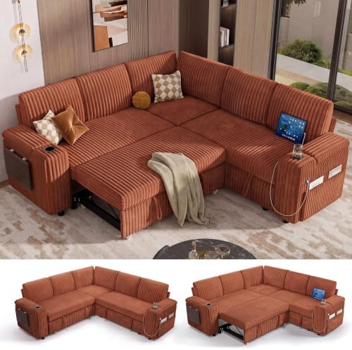 Vipbear 86" Modular Sectional Sleeper Sofa by VipbearLiving