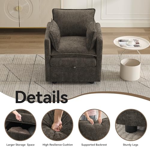 30" Cloud Modular Single Sofa Chair - Image 5