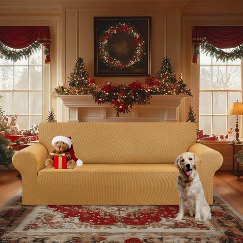 KEKUOU Stretch Oversized Couch Covers - Image 2