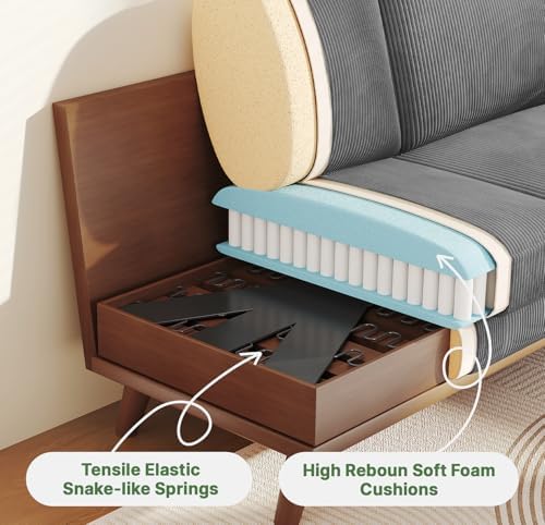 Vesgantti 68" Loveseat Sofa - Image 5