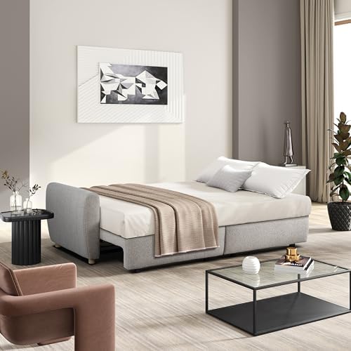 Serta Galway 91.7" Convertible Sleeper Sofa, Queen Size, Wall-Hugging - Image 6