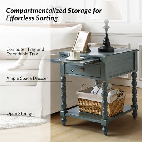HULALA HOME Spindle End Table - Image 5