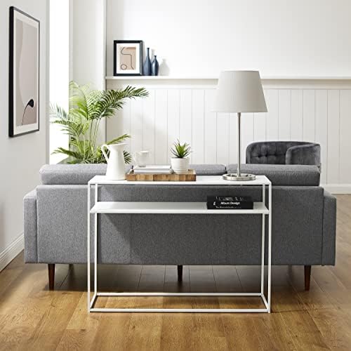 Crosley Furniture Braxton Sofa Console Table - Image 7