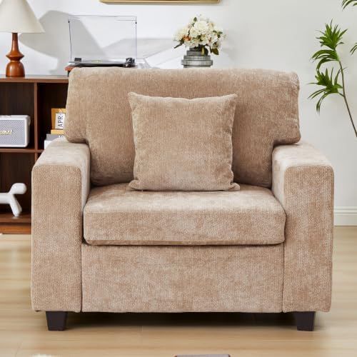 41'' Accent Chair with USB & Type-C Charging Ports Single Seat Sofa - Image 6