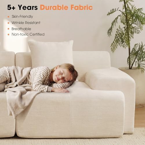 84" Modular Loveseat Couch - Image 6