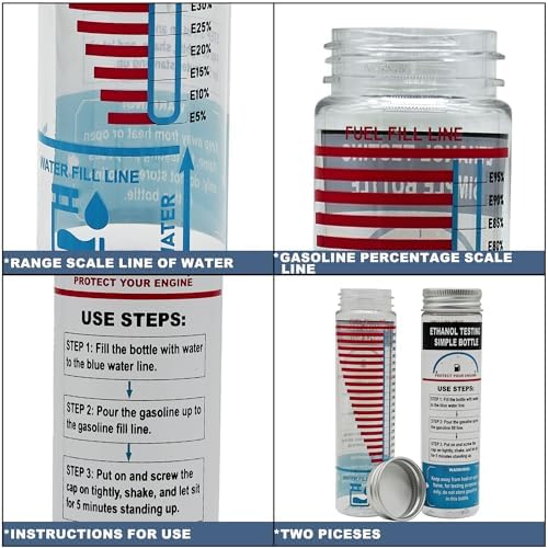 E85 Tester Kit, Reusable Ethanol Test Kit - Image 3