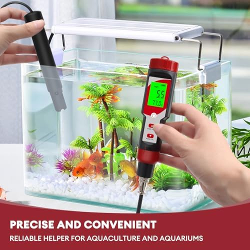 Dissolved Oxygen Meter with ATC, 0-40.00 mg/L Measurement Range, DO Meter with - Image 3