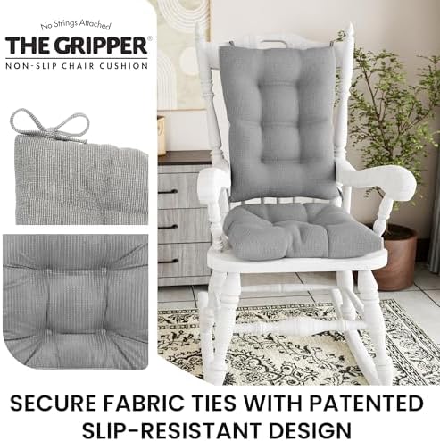Klear Vu The Gripper Non-Slip Rocking Chair Cushion Set - Image 5