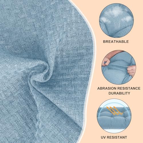 Rocking Chair Cushions Indoor High Back Set - Image 3