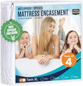 Utopia Bedding Mattress Protector Zippered Twin XL Size, 100% Waterproof Bed by UTOPIABEDDING