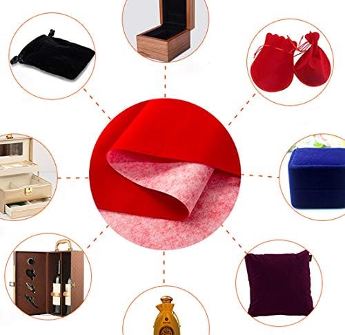 Self Adhesive Red Velvet Flocking Liner - Image 5