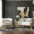 Modern Accent Chair Set of 2, Barrel Chairs by STHOUYN