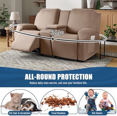 TAOCOCO Reclining Loveseat - Image 5
