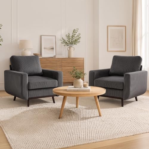 Accent Chair for Bedroom, Reading Chair by YUUIJOAA