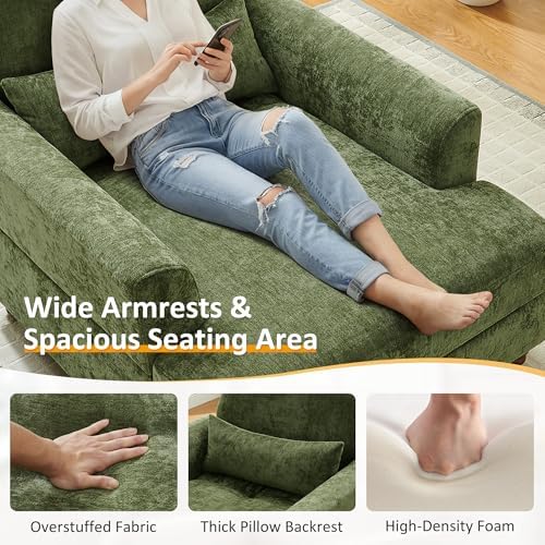 Oversized Chaise Lounge Chair - Image 4