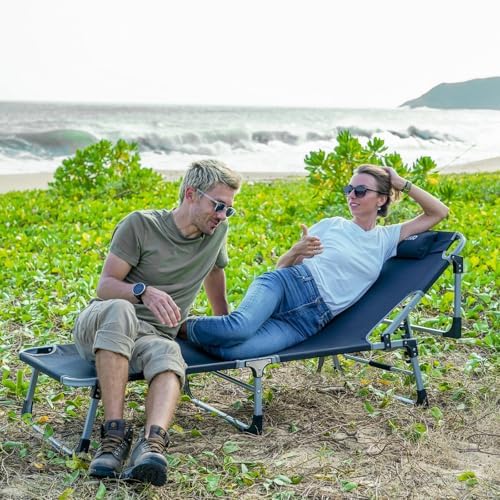 FUNDANGO Oversize Lounge Chair Outdoor 300 lbs Extra Wide - Image 2