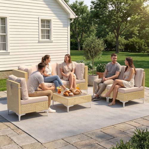 Boho Outdoor Patio Furniture Set by Ophelian