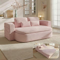75'' Folding Sofa Bed, Convertible Memory Foam Boneless Couch by IZLKQC