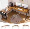 Pamray 64.5 Inch Reversible L Shaped Gaming Desk Large Corner Computer Desk by PAMRAY