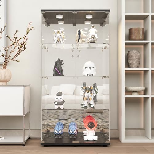 Beauty4U Black Glass Display Cabinet by Beauty4U