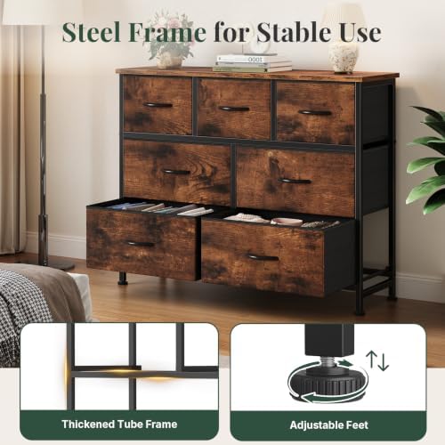 Fabric Dresser for Bedroom - Image 6