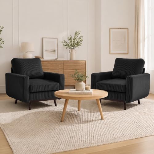 Accent Chair for Bedroom, Reading Chair by YUUIJOAA