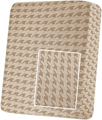 MAXIJIN Couch Cushion Covers for Sectional Sofa, Stretch Sofa Cushion Cover by MAXIJIN