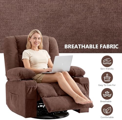 Swivel Rocker Recliner Chair - Image 6