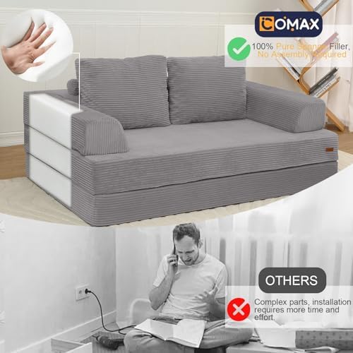 COMAX Convertible Futon Sofa Bed - Image 4