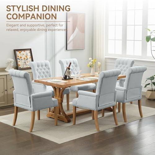 WUTUTUEE Fabric Dining Chair - Image 7