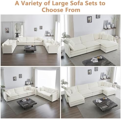 mikibama Luxury 2 Piece Loveseat Couch & Sofa Armchair Set, Modern Upholstered - Image 7