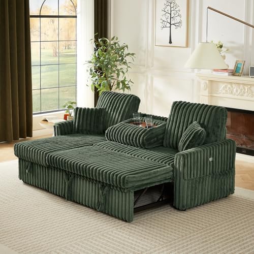 KCGKCG 81" Sectional Sleeper Sofa Bed - Image 2