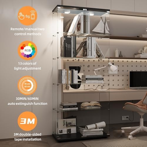 LFT HUIMEI2Y 5-Tier Glass Display Cabinet - Image 5