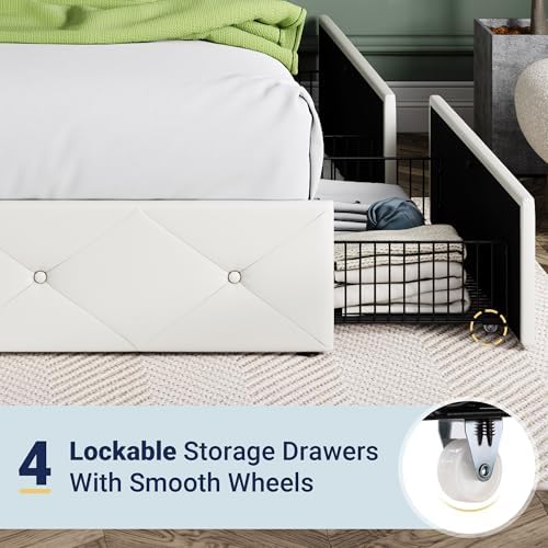 Allewie King Size Storage Bed Frame - Image 5