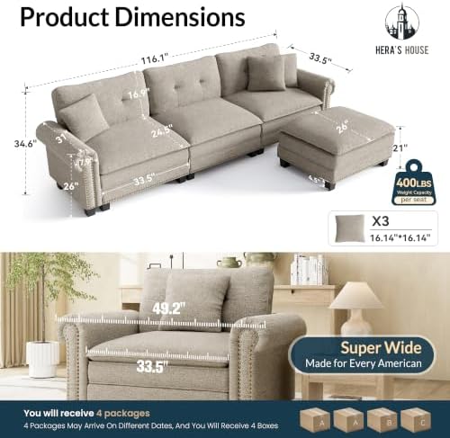HERA'S HOUSE 2-Piece Living Room Set - Image 7