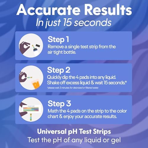 Med Lab 200 Universal pH Test Strips - Image 2