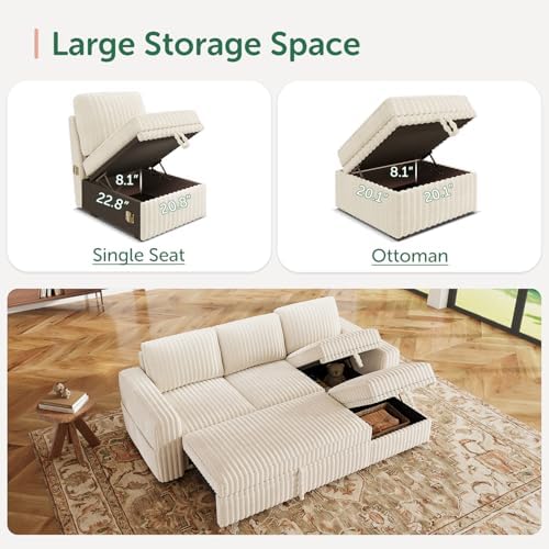 HONBAY Modular Sectional Sofa - Image 5