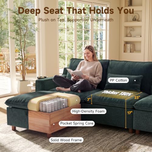 Ihanherry 103" Modular Sectional Sofa - Image 3