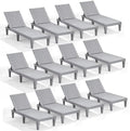 Nestl Lounge Chair Outdoor, Tanning Chair, Chaise Lounge Outdoor Set of 12 by Nestl
