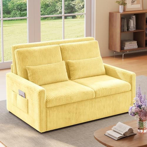 Ahomly 3-in-1 Convertible Loveseat Sofa Bed - Image 5