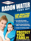 Radon in Water Test Kit, Lab Analysis by PRO-LAB