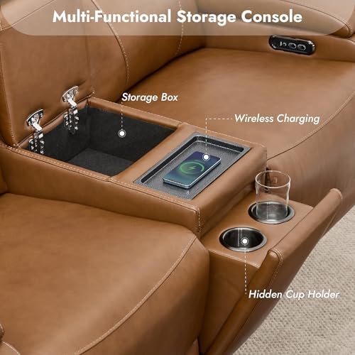 Watson & Whitely Zero Gravity Power Reclining Sofa & Loveseat Set - Image 7