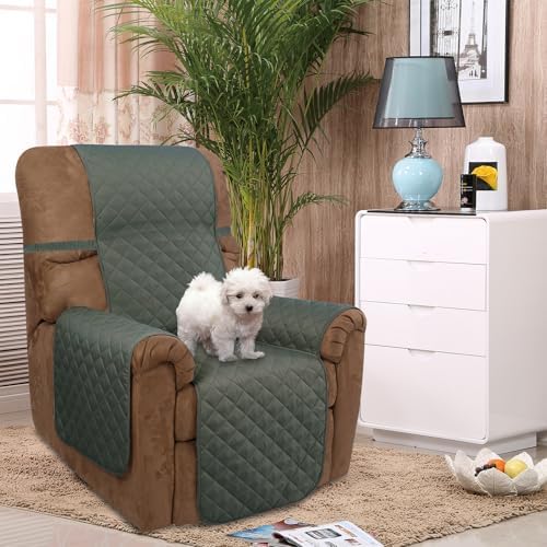 U-NICE HOME Reversible 23''Recliner Small Chair Cover - Image 2