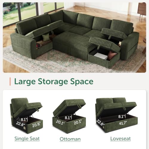 HONBAY Modular Sectional Sleeper Sofa - Image 3