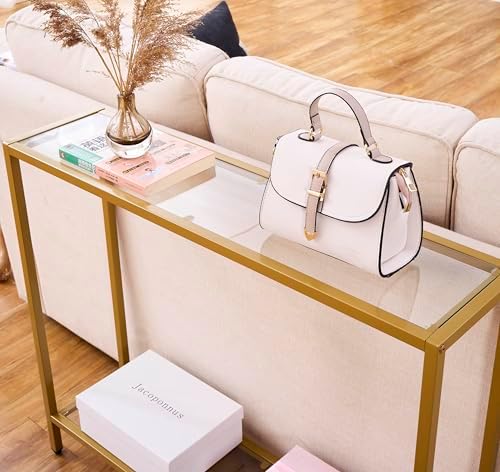 MAJARO Small Modern Console Table - Image 5