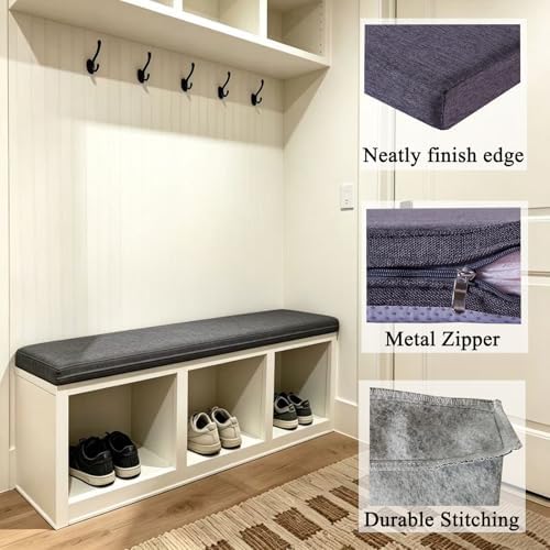 Piano Bench Cushion 30x14 Inch for Indoor - Image 4