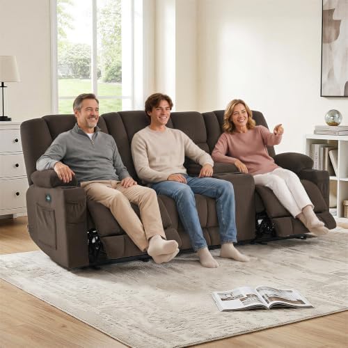 MCombo 92 in 3 Seater Reclining Sofa - Image 2