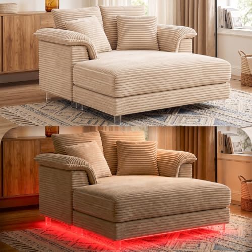 VINGLI Glam Floating Chaise Lounge Chair by VINGLI