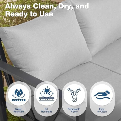 4 Pieces Patio Furniture Set - Image 4