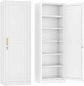 Ckzbx Metal Locker Tall Narrow Storage Cabinet, Gym Home Office, Entryway and by Ckzbx